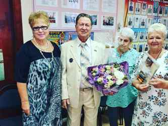 Депутаты городской Думы поздравили с юбилеем председателя Совета ветеранов Ленинского района